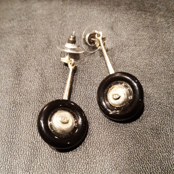 Vintage Guitar Inspired Earrings - Picture 4 of 6